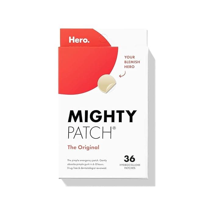Mighty Patch™ Original – Best Hydrocolloid Pimple Patch in USA & Europe